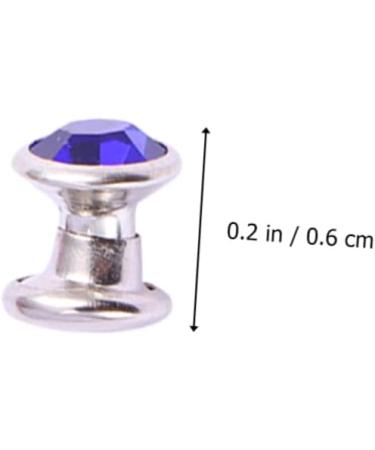 TEHAUX 100 Pcs Clothing Making Decorations Pearl Shoe Clips Sew on Rhinestones Bulk Leather Rivets and Snaps Leather Rivets Studs Garment Rivet Button Stud Rivets Clothes Earrings Metal - Buy Online on GoSupps.com