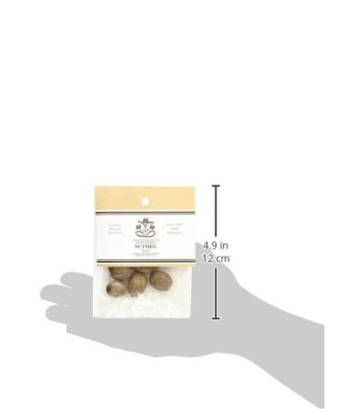 India Tree Nutmeg Whole 1 oz - Premium Quality Spice for Culinary Delights - Buy Online on GoSupps.com