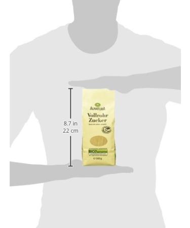 Alnatura Organic Whole Cane Sugar 500g - Natural Sweetener for Baking & Cooking - Shop Internationally! - Buy Online on GoSupps.com