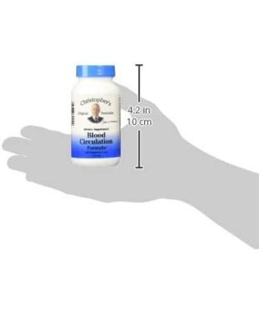 Christopher's Original Formulas Blood Circulation Formula 475mg - 100 Vegetarian Capsules - Buy Online on GoSupps.com