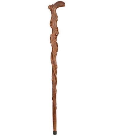 WoodeWalking Sticks Walking Stick Classical Hand- carved Solid Wood Plant Crutches/Walking Sticks Elderly Gifts Mobility Aid for Elderly Se Run forward