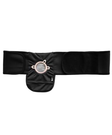 Elastic Ostomy Belt - Water Resistant Support | Medium 6x9 Fits Waist 32-36 | Comfortable Everyday Wear (Black - Buy Online on GoSupps.com
