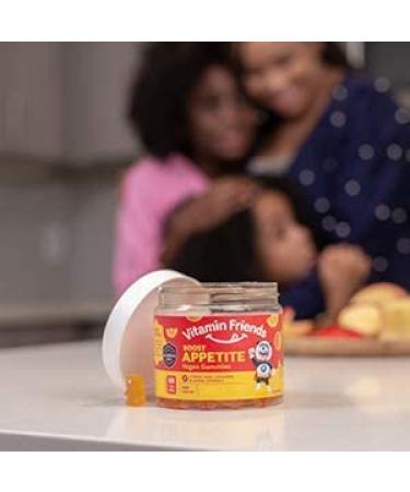 Vitamin Friends Vegan Kids Appetite Stimulant & Weight Gainer Gummies - 60ct Orange Flavor - Buy Online on GoSupps.com