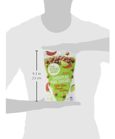 Good Bean Smoky Chili Lime Chickpea Snacks - Gluten & Nut Free, 6 oz - Buy Online on GoSupps.com