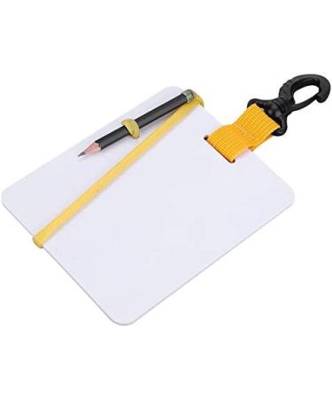 VGEBY Dive Writing Slate  Erasable Message Board with Hanging String and Pencil for Water Sport  Diving  Swimming Diving Supplies - Buy Online on GoSupps.com
