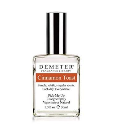 DEMETER Cinnamon Toast 1 Oz Cologne Spray Perfume for Women and Men Cinnamon Toast 1 Fl Oz (Pack of 1)