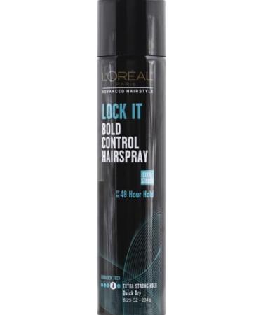 L'Oreal Paris Advanced Hairstyle Lock It Bold Control Hairspray 8.25 Ounce Clear - Buy Online on GoSupps.com