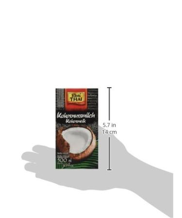 Buy Real THAI Coconut Milk - Pack of 12 (12 x 500 ml) - Authentic Thai Flavor for Cooking & Baking - International Shipping Available - Buy Online on GoSupps.com