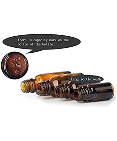 3 Pack 30ml Refillable Amber Glass Spray Bottles - Ideal for Perfume Essential Oils & Colloidal Silver | International Shipping Available - Buy Online on GoSupps.com