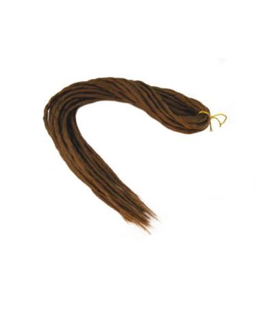 Elysee Star Dreads #30 Reddish Brown Dreadlocks Double Ended Synthetic Dread