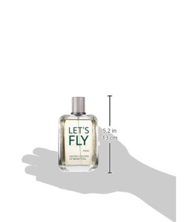 BENETTON Let's Fly Eau de Toilette Spray 3.4 Fluid Ounce - Buy Online on GoSupps.com