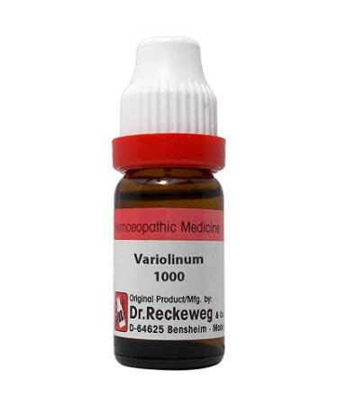 Dr. Reckeweg Variolinum 1M (1000 CH) (11ml) Eczema eruptions Nerve Pains Violent Pains Glands Swollen & Hard Free ujala Eye Drops