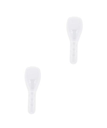 Beaupretty 8 STK Razor container Handwalier Storage Transparent Razor Bag Jazz Shoes Mini case bag for women's hard shell case men's razor case case razor cover