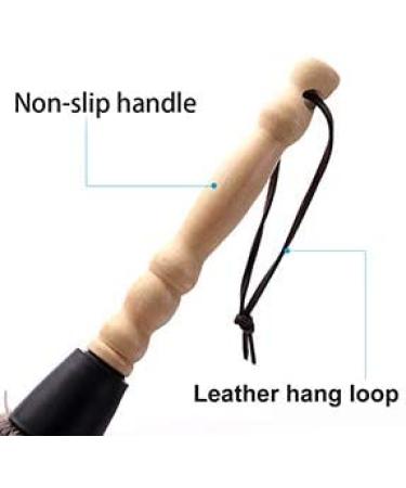 Midoneat Natural Black Ostrich Feather Duster 2 Packs - Smart & Soft Fluffy Cleaner for Car, Blinds, Kitchen, and Office - Buy Online on GoSupps.com