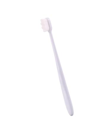 Tovinanna micro toothbrushes Additional toothbrush children's tools toothbrush with dental floss bristle cleaning tool hand toothbrush toothbrushes with dental floss handbook white handle