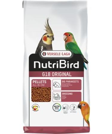 G18 NutriBird Verselle Laga Healthy Parrot Pellets African Grey Conure Cockatiel Cockatoo Macaw Super Food