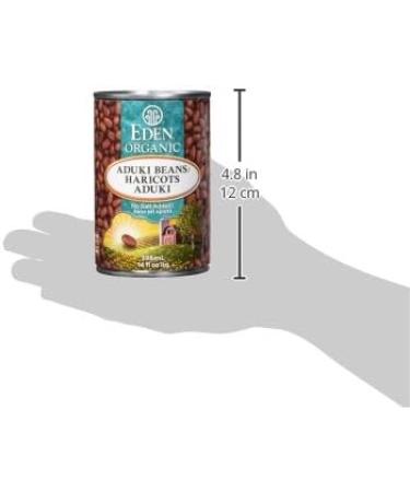 Eden Foods Organic Whole Canned Beans-Adzuki Beans 398ml 12-Count - Buy Online on GoSupps.com