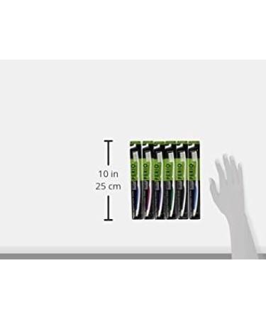 Dr. Collins Perio Supersoft Bristle Toothbrush 6-Pack - Assorted Colors - Buy Online on GoSupps.com