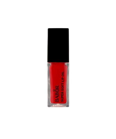 Babor make-up lip oil nourishing lip oil not glued for soft lips with cherry kernel oil shiny available in 2 colors 4 ml 02 juicy red - Buy Online on GoSupps.com