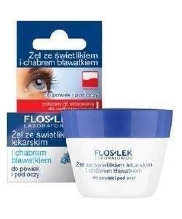 Floslek Eye Gel with Eyebright and Cornflowers 10 g