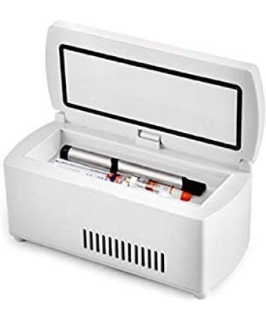 Enshey Portable Insulin Cooler Refrigerated Box LCD Display Insulin Cooler Case Reefer Car Small Refrigerator Mini Cold Boxes Portable Drug Reefer Mini Drug Constant Temperature Refrigerator