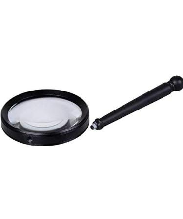 10 Times Magnifying Glass Retro Style Black Alloy Border Handheld Children's Old Reading Clock Maintenance Magnifying Glass Optical Glass Hd Lofty Ambition - Buy Online on GoSupps.com