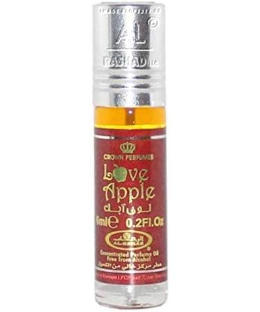 Al-Rehab Love Apple Perfume Oil - 6ml (.2 oz) - Long Lasting Scent - 0.2 Fl Oz (Pack of 1) - Buy Online on GoSupps.com