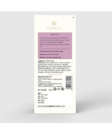 thakor craft Wicked and Woods Perfume Long-Lasting Fragrance Gift Set For Men Pack of 2 (30ml each) - Buy Online on GoSupps.com