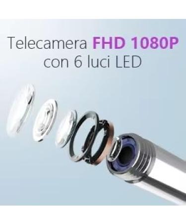 LED Ear Scoop Cleaning Camera - WiFi Otoscope & Endoscope Ear Wax Remover Tool (Black) | Fast International Shipping - Buy Online on GoSupps.com