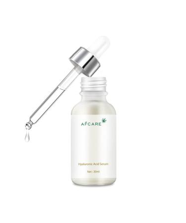 Hyaluronic Acid Serum - Natural and Organic Moisturizing Solution for Tighter Smoother and Lustrous Skin for All Skin Types Intense Hydration Moisture Non-greasy HA