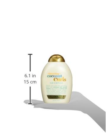 Buy Organix Quenching Plus Curls Shampoo with Coconut 13 Fl Oz | Best Moisturizing Curl Care for All Hair Types - International Shipping Available - Buy Online on GoSupps.com