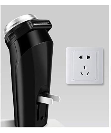 Rechargeable Electric Beard Shaver for Men | Premium Round Shaver for Smooth Grooming - International Shipping Available - Buy Online on GoSupps.com