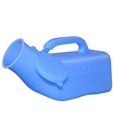 Urinal Potty Urine Collection Containers Deodorant Anti-Overflow Easy to Clean Outdoor Emergency Toilet Home Care Tools Blue Men's 1000ml Women's 800ml (Color : Blue Size : Male) Male Blue