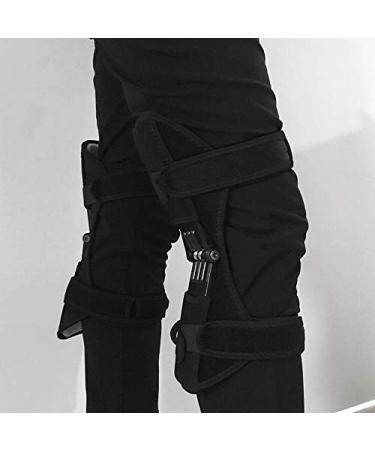 Power Knee Stabilizer Pads New Version Powerknee Braces Joint Support Protective Gear Booster with 4 Powerful Springs for Men/Women Weak Legs Arthritis Pain Fitness Sports