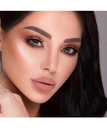 Buy Bella Diamonds Glitter Gray Colored Contact Lenses - Monthly - Strong Coverage for Dark Eyes - 1 Pair - International Shipping - Buy Online on GoSupps.com
