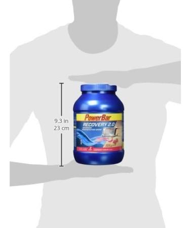 Powerbar Regeneration Drink - Whey & Carbohydrates Protein Powder with Oatmeal Vitamins Zinc & Magnesium - Raspberry Cooler 1.144kg | Buy Internationally - Buy Online on GoSupps.com