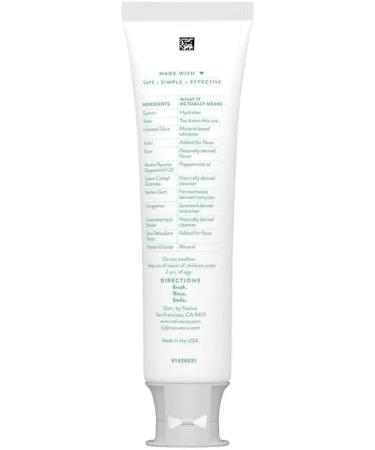 Native Whitening Wild Mint & Peppermint Oil Toothpaste - Fluoride Free 4.1 oz | Fresh Breath & Bright Smile - Shop Internationally - Buy Online on GoSupps.com