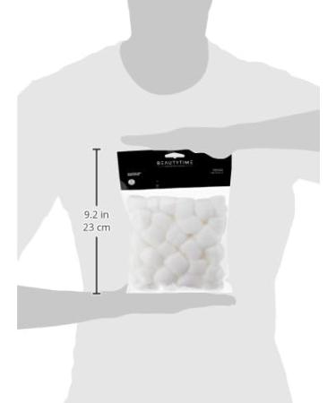 Beautytime Cotton Balls - Pack of 1 (40 Pieces) | Premium Quality for Skincare & Makeup | Worldwide Shipping - Buy Online on GoSupps.com