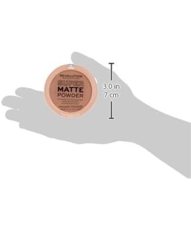  Makeup Revolution Makeup Revolution Super Matte Pressed Powder - Beige - 6g - Buy Online on GoSupps.com