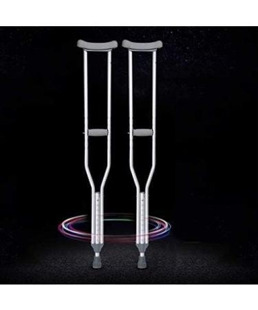 Crutches for Adults Underarm Crutches 1 Pair underarms Crutches Lightweight Elderly Adults Height-Adjustable Walking Sticks Anti-Skid Walking Medical Rehabilitation Great for Travel or Work Run - Buy Online on GoSupps.com