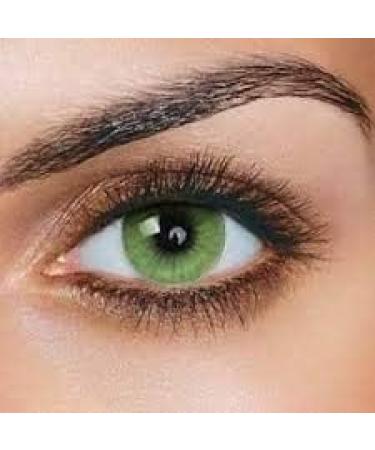 Buy Lime Colored Contact Lenses | 2-Pack without Prescription - Comfortable & Stylish for All Eye Colors - Buy Online on GoSupps.com