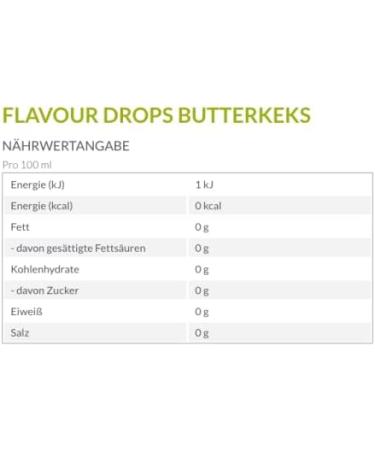 Borchers Flavor Drops Butter Biscuits - 0 Calories Liquid Sweetener for Cooking & Baking - 30ml | International Shipping Available - Buy Online on GoSupps.com