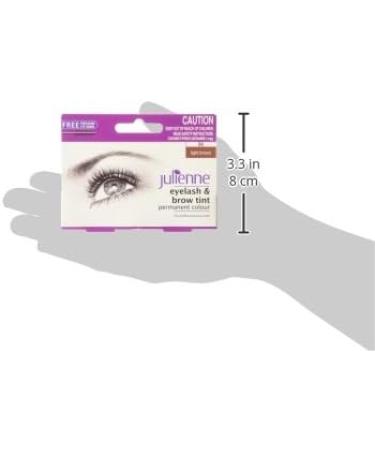 Julienne Eyelash & Eyebrow Permanent Light Brown 04 Tint 15ml - Long-lasting Color - Buy Online on GoSupps.com
