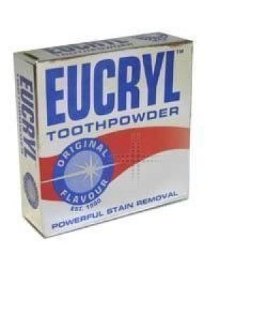 THREE PACKS of Eucryl Original Toothpowder by Eucryl