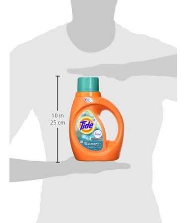 Tide Plus Febreze Freshness Botanical Rain HE Turbo Clean Liq. Laundry Detergent 1.09 L. 24 loads Botanical Rain 1.09 l (Pack of 1) - Buy Online on GoSupps.com