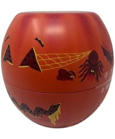 M&S Halloween All Butter Shortbread Biscuits LIGHT UP PUMPKIN Tin 230g in Premier Life Store Box - Buy Online on GoSupps.com