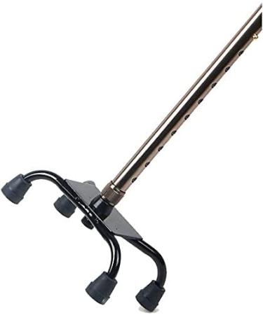 Telescopic Non Slip Crutches Quad Cane Elderly Four-Legged Cane Disabled Four-Corner Cane Telescopic Aluminum Alloy Anti-Skid Walker Crutches for Arthritis Elderly Seniors & Handicap (Color : B) - Buy Online on GoSupps.com