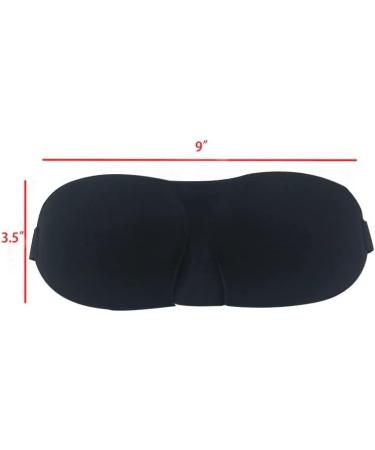3D Blackout Eye Mask for Restful Sleep - Soft and Comfortable for Men and Women - Buy Online on GoSupps.com