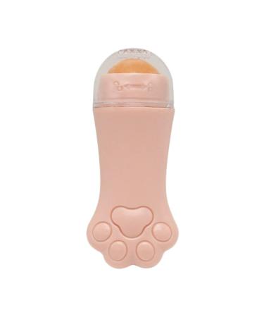 Bzwyonst Natural Volcanic Roller Oil Control Rolling Stone Face Cleansing Oil Absorption Roller Ball Pink