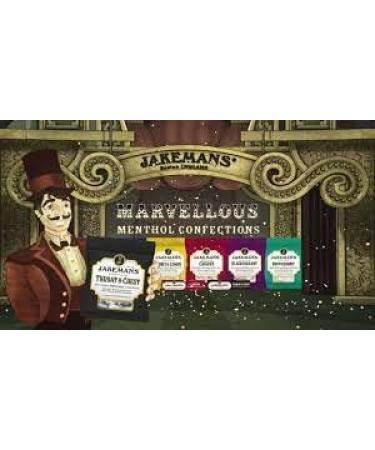Jakemans Throat Sweets Menthol Lozenges - 5-Pack Bundle for Cough Relief - Blueberry Cherry Peppermint Blackcurrant Original - 73g Each - Natural Ingredients Adult Formula - Buy Online on GoSupps.com